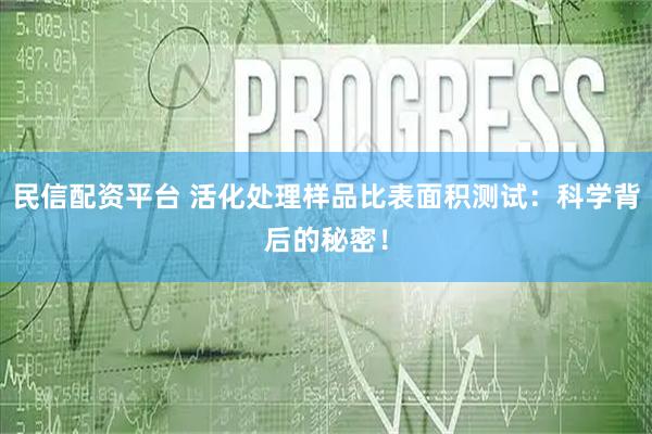 民信配资平台 活化处理样品比表面积测试：科学背后的秘密！